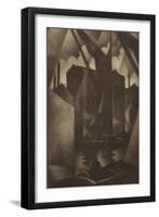 Docks, 1918-Christopher Richard Wynne Nevinson-Framed Giclee Print