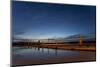 Docks at Dusk, 10th Street Marina Park at the Port of Everett, Washington, USA-Merrill Images-Mounted Photographic Print