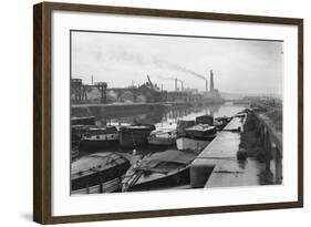 Docks at Weston Point-null-Framed Photographic Print