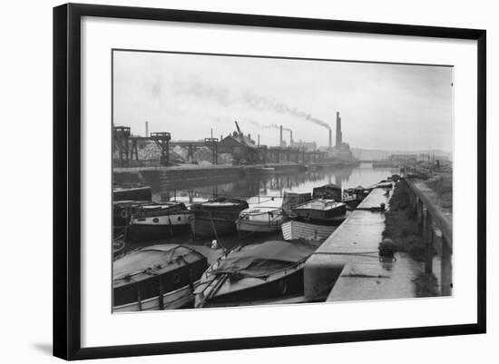 Docks at Weston Point-null-Framed Photographic Print