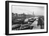 Docks at Weston Point-null-Framed Photographic Print