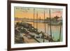 Docks, Baltimore, Maryland-null-Framed Art Print
