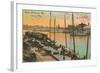 Docks, Baltimore, Maryland-null-Framed Art Print