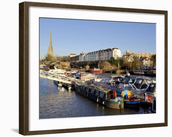 Docks, Bristol, England, UK, Europe-Charles Bowman-Framed Photographic Print