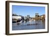 Docks, Bristol, England, United Kingdom-Charles Bowman-Framed Photographic Print