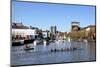 Docks, Bristol, England, United Kingdom-Charles Bowman-Mounted Photographic Print