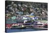 Docks in Castries Harbor, St. Lucia, Windward Islands, West Indies, Caribbean, Central America-Richard Cummins-Stretched Canvas