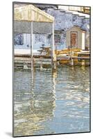 Docks In The Winter-5fishcreative-Mounted Giclee Print