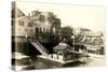 Docks, Virginia Shore-null-Stretched Canvas