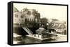 Docks, Virginia Shore-null-Framed Stretched Canvas