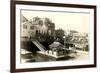 Docks, Virginia Shore-null-Framed Art Print