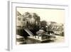 Docks, Virginia Shore-null-Framed Art Print