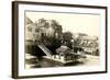 Docks, Virginia Shore-null-Framed Art Print