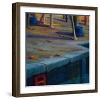 Dockside, Pimlico, 2000-Lee Campbell-Framed Giclee Print