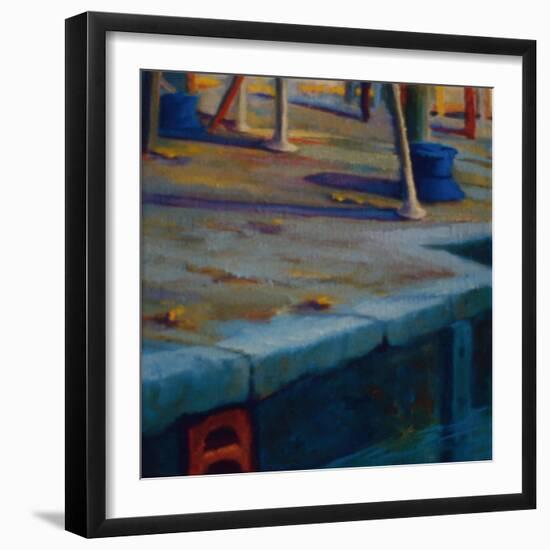 Dockside, Pimlico, 2000-Lee Campbell-Framed Giclee Print