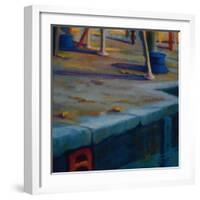 Dockside, Pimlico, 2000-Lee Campbell-Framed Giclee Print