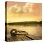 Dockside-Anna Polanski-Stretched Canvas