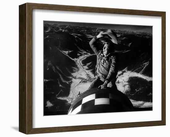 Docteur Folamour Dr Strangelove ( How I Learned to Stop Worrying and Love the Bomb) by Stanley Kubr-null-Framed Photo