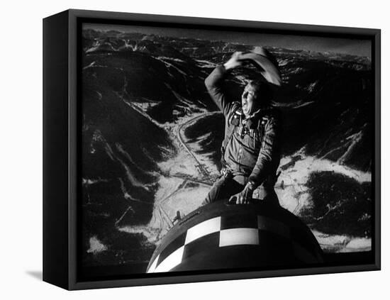 Docteur Folamour Dr Strangelove ( How I Learned to Stop Worrying and Love the Bomb) by Stanley Kubr-null-Framed Stretched Canvas