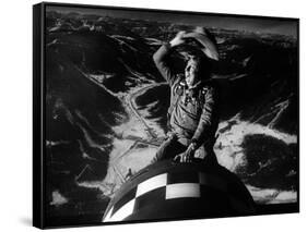 Docteur Folamour Dr Strangelove ( How I Learned to Stop Worrying and Love the Bomb) by Stanley Kubr-null-Framed Stretched Canvas