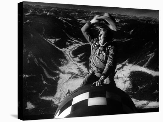 Docteur Folamour Dr Strangelove ( How I Learned to Stop Worrying and Love the Bomb) by Stanley Kubr-null-Stretched Canvas