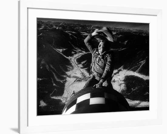 Docteur Folamour Dr Strangelove ( How I Learned to Stop Worrying and Love the Bomb) by Stanley Kubr-null-Framed Photo