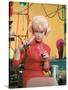 Docteur Jerry and Mister Love by Jerry Lewis with Stella Stevens, 1963 (photo)-null-Stretched Canvas