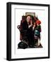 "Doctor and the Doll", March 9,1929-Norman Rockwell-Framed Premium Giclee Print