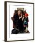 "Doctor and the Doll", March 9,1929-Norman Rockwell-Framed Giclee Print