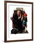 "Doctor and the Doll", March 9,1929-Norman Rockwell-Framed Giclee Print