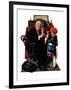 "Doctor and the Doll", March 9,1929-Norman Rockwell-Framed Giclee Print