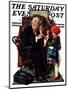 "Doctor and the Doll" Saturday Evening Post Cover, March 9,1929-Norman Rockwell-Mounted Giclee Print