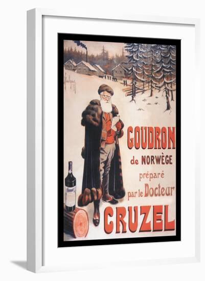 Doctor Cruzel-F. Malzac-Framed Art Print