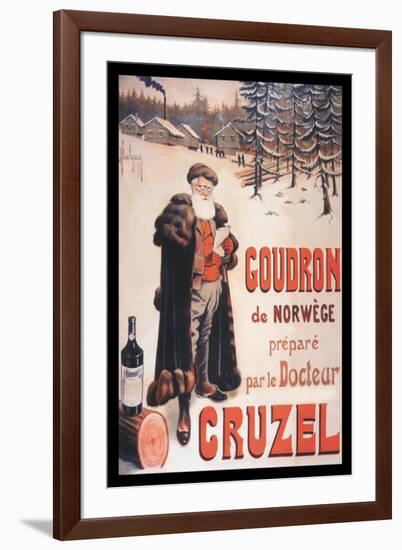 Doctor Cruzel-F. Malzac-Framed Art Print