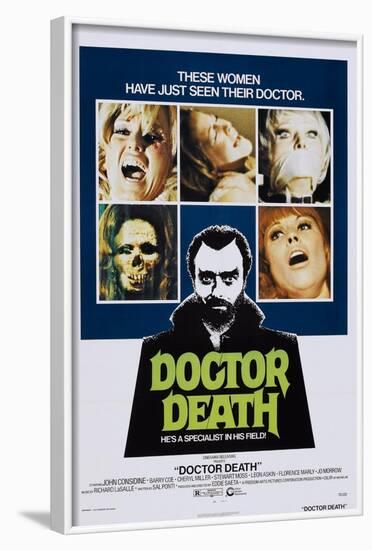 Doctor Death-null-Framed Art Print