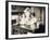 Doctor Examines a Baby at a Dispensary-null-Framed Photographic Print