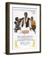 Doctor Faustus, US poster, Richard Burton, Elizabeth Taylor, 1967-null-Framed Art Print