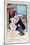 Doctor, Is This for Love or Duty?, Vintage French Postcard, C1900-null-Mounted Giclee Print