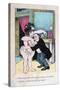 Doctor, Is This for Love or Duty?, Vintage French Postcard, C1900-null-Stretched Canvas