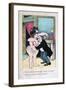 Doctor, Is This for Love or Duty?, Vintage French Postcard, C1900-null-Framed Giclee Print