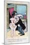 Doctor, Is This for Love or Duty?, Vintage French Postcard, C1900-null-Mounted Giclee Print