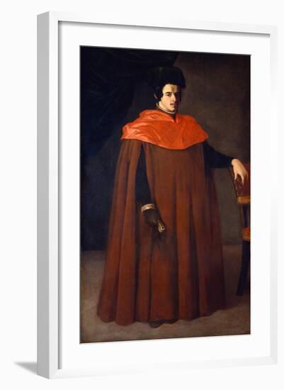 Doctor of Law, 1635-Francisco de Zurbarán-Framed Giclee Print