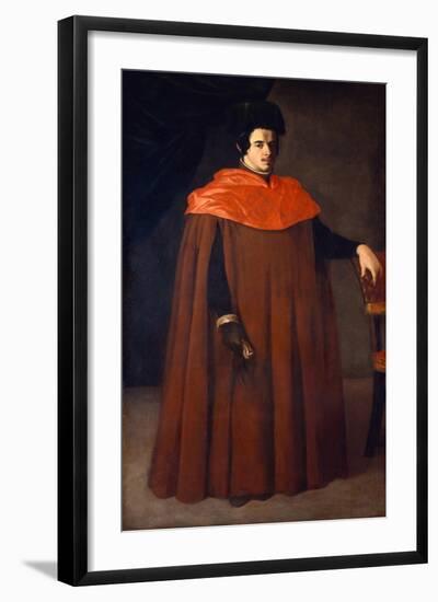 Doctor of Law, 1635-Francisco de Zurbarán-Framed Giclee Print