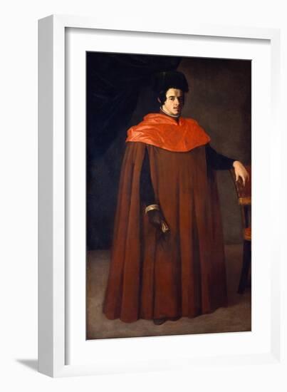 Doctor of Law, 1635-Francisco de Zurbarán-Framed Giclee Print