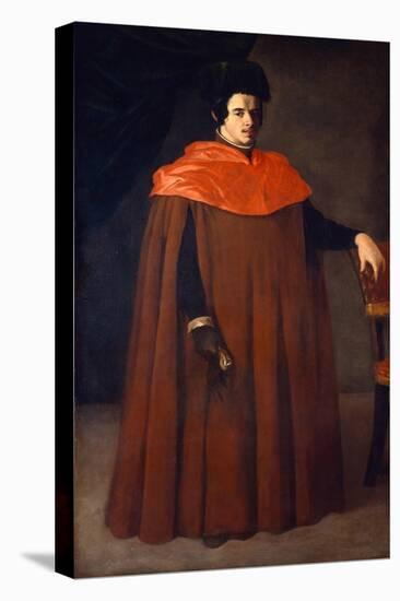 Doctor of Law, 1635-Francisco de Zurbarán-Stretched Canvas