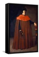 Doctor of Law, 1635-Francisco de Zurbarán-Framed Stretched Canvas