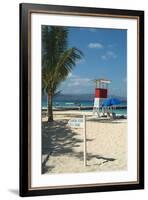 Doctor's Cave Beach, Montego Bay, Jamaica, West Indies, Caribbean, Central America-Ethel Davies-Framed Photographic Print