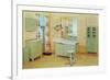 Doctor's Office, Retro-null-Framed Art Print