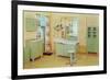 Doctor's Office, Retro-null-Framed Art Print