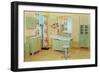 Doctor's Office, Retro-null-Framed Art Print